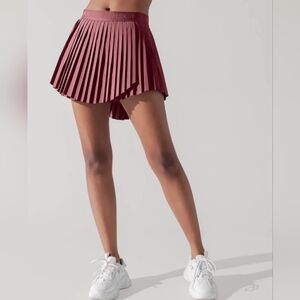 POPFLEX Ace 'Em Pleated Skort